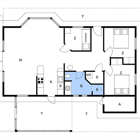 Bl1790-blokhus-jens-baerentsvej-28 Tatil Evi